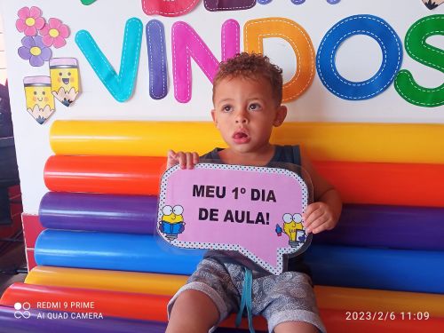 MEU 1º DIA DE AULA