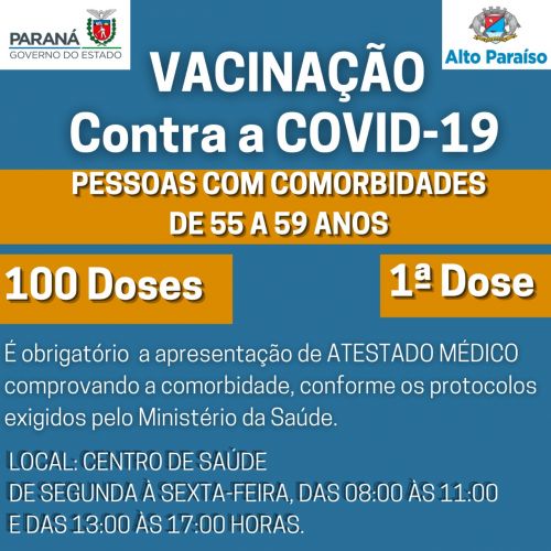 PUBLICO ALVO DA VACINAÇÃO CONTRA A COVID-19.