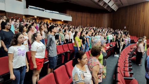 Servidores da Educação se reúnem em evento que marca o início do ano letivo de 2024