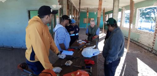 CIPAs do município participam de cursos de Motosserra e de Primeiros Socorros