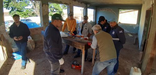 CIPAs do município participam de cursos de Motosserra e de Primeiros Socorros