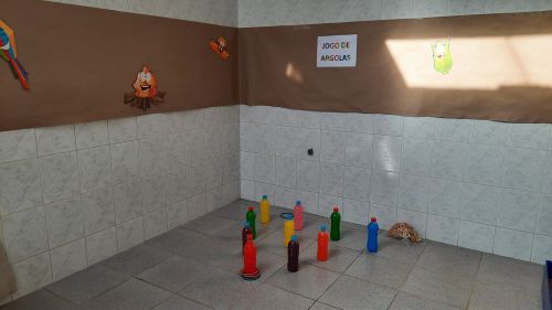 Centro de Apoio Psicopedagógico Professora Cidinha Lugli em clima de festa junina