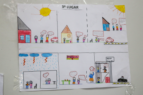 Entrega da premiação do Concurso Araceli para as Escolas Municipais 