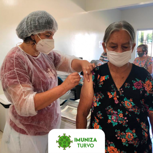 Vacinação de idosos com mais de 70 anos 