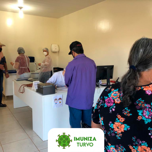 Vacinação de idosos com mais de 70 anos 