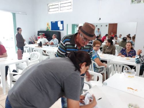 O sorteio de premio da terceira idade foi um Show