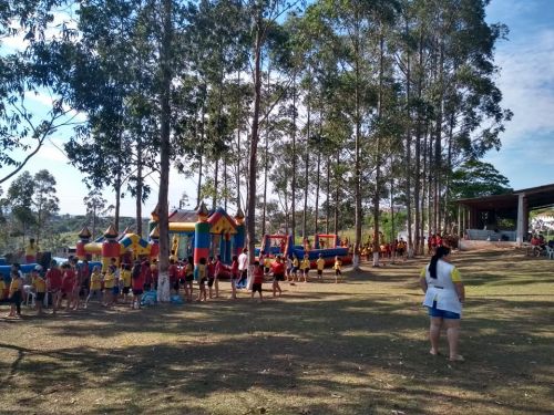 Brincadeiras lúdicas em razão do dia da criança