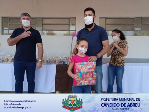 INAUGURAÇÃO DA REFORMA DA ESCOLA MUNICIPAL DO CAMPO - FAXINAL DO SANTO ANTÔNIO.