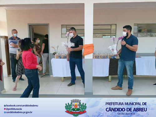 INAUGURAÇÃO DA REFORMA DA ESCOLA MUNICIPAL DO CAMPO - FAXINAL DO SANTO ANTÔNIO.