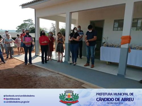 INAUGURAÇÃO DA REFORMA DA ESCOLA MUNICIPAL DO CAMPO - FAXINAL DO SANTO ANTÔNIO.