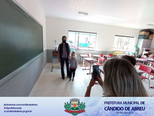 INAUGURAÇÃO DA REFORMA DA ESCOLA MUNICIPAL DO CAMPO - FAXINAL DO SANTO ANTÔNIO.