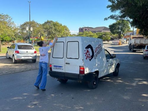 Secretaria de Assistência Social promove blitz educativa relacionada ao Maio Laranja