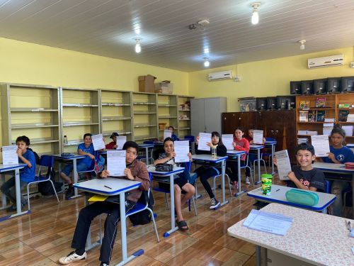 REDE MUNICIPAL DE ENSINO REALIZA A SEGUNDA EDIÇÃO DA PROVA PARANÁ DE 2022 COM OS ALUNOS DOS 5º ANOS