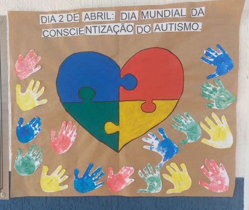 02 DE ABRIL - DIA MUNDIAL DA CONSCIENTIZAÇÃO DO AUTISMO