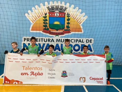 Secretaria de Esporte e Lazer realiza 1º FESTIVAL INTERNO DE FUTSAL CATEGORIA DE BASE