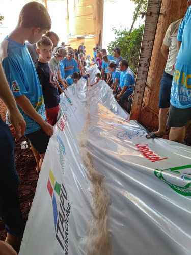 Para comemorar o Dia Mundial da Água durante a semana foram realizados eventos para conscientização dos Munícipes