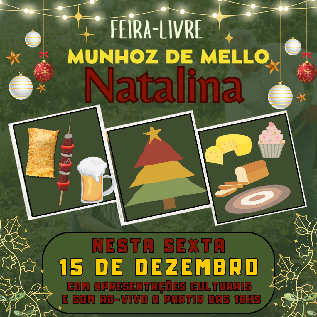 FEIRA NATALINA 15/12