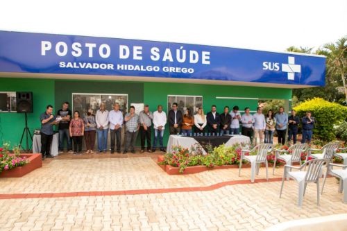 REINAUGURAÇÃO POSTO DE SAÚDE SALVADOR HIDALGO GREGO