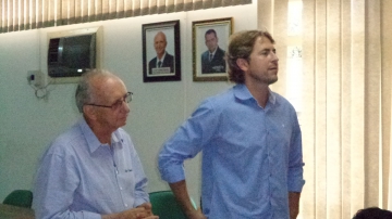 Deputado Federal Zeca Dirceu visita Santo Incio ...
