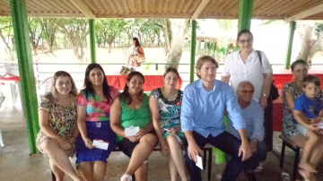 Deputado Federal Zeca Dirceu visita Santo Incio ...