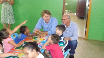 Deputado Federal Zeca Dirceu visita Santo Incio ...