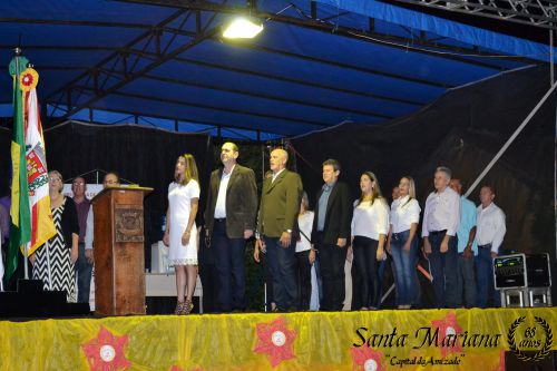 O Distrito de Quinzópolis recebeu na noite 