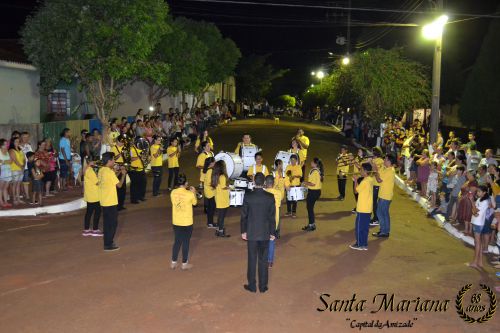 O Distrito de Quinzópolis recebeu na noite 