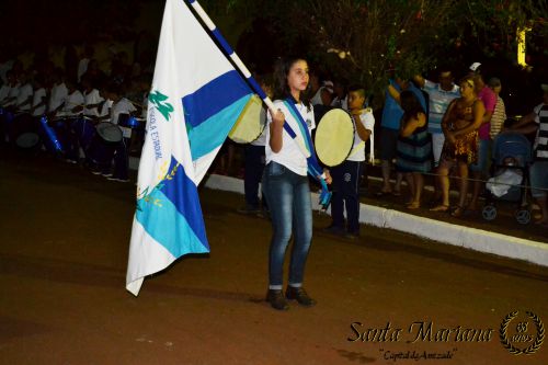 O Distrito de Quinzópolis recebeu na noite 