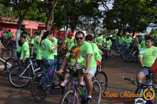 PASSEIO CICLÍSTICO EM COMEMORAÇÃO AOS 69 ANOS DE SANTA MARIANA