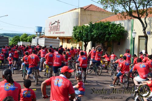 PASSEIO CICLÍSTICO EM COMEMORAÇÃO AO ANIVERSÁRIO DE SANTA MARIANA