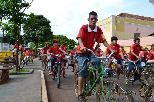 PASSEIO CICLÍSTICO EM COMEMORAÇÃO AO ANIVERSÁRIO DE SANTA MARIANA