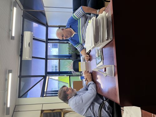 Visita de Assessor no Gabinete do Prefeito