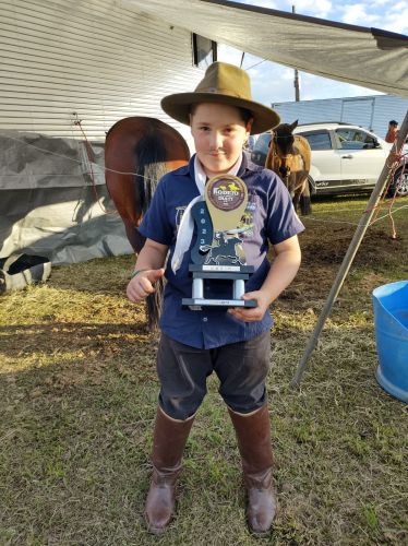 Felipe de Oliveira conquistou o 3° lugar do título nacional Laço Dupla Piazito