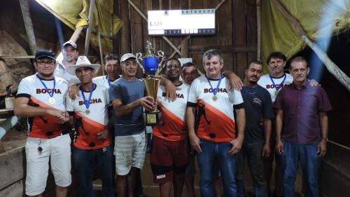 Fotos da final do Campeonato Municipal de Bocha em Trios 2020 e 2021