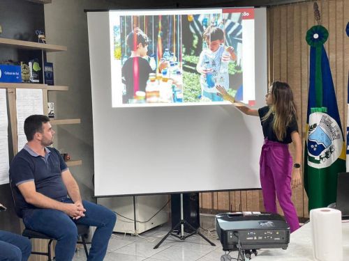 Apresentação do Projeto Jardim Sensorial para as novas unidades escolares.