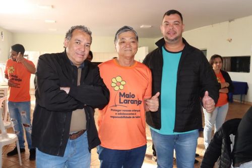 Palestra em ação à campanha MAIO LARANJA