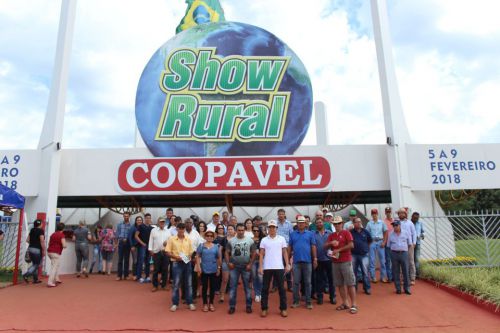 Agricultores do município participam do Show Rural Coopavel.