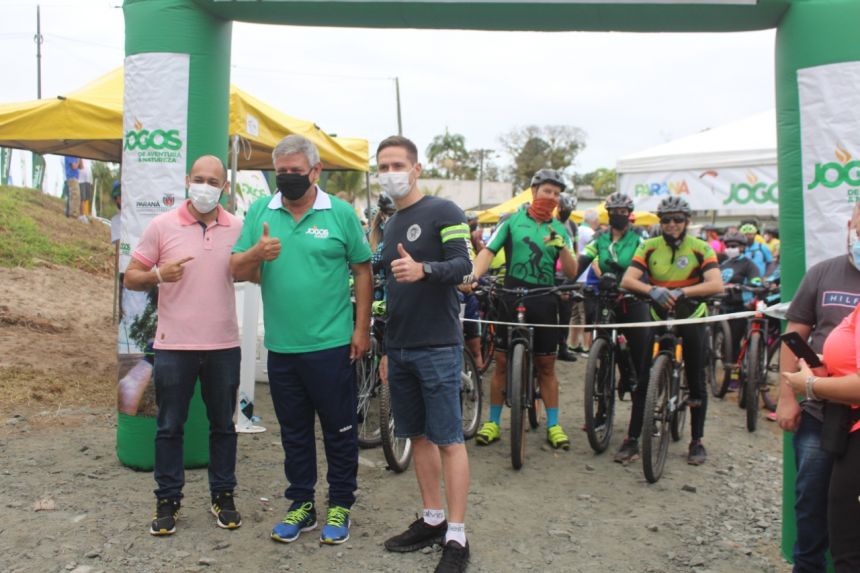 Ciclorrota de Pontal do Paraná inaugurada com o Pedala Paraná