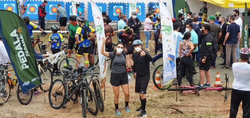 Ciclorrota de Pontal do Paraná inaugurada com o Pedala Paraná