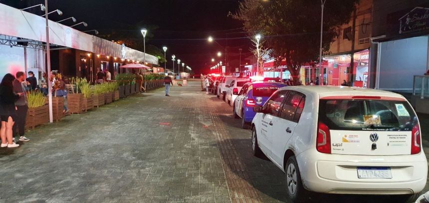 Ação Integrada de Fiscalização Urbana aconteceu na noite desta sexta-feira em Pontal do Paraná