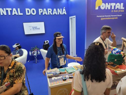 PONTAL DO PARANÁ PARTICIPA DE IMPORTANTE FEIRA DE TURISMO DE NÍVEL INTERNACIONAL