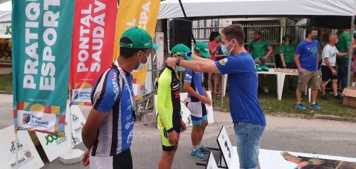 Primeiro dia de competições e premiação do Campeonato Paranaense de Ciclismo de Estrada/ Jogos de Aventura e Natureza 