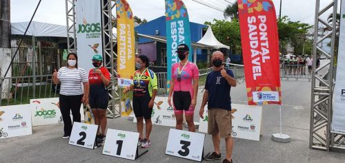 Fim das provas de Ciclismo dos Jogos de Aventura e Natureza em Pontal do Sul 