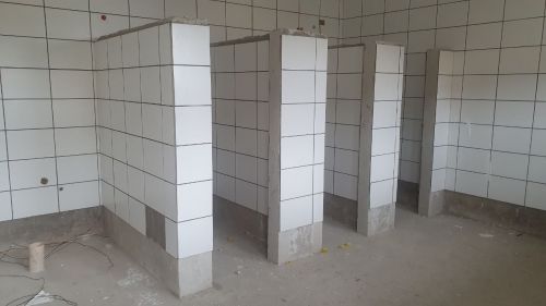 Construção da nova Secretaria de Obras e Serviços Públicos em Ipanema está com prédio quase concluído.