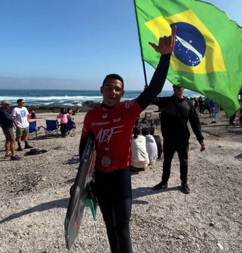 BODYBOARDER PONTALENSE É VICE-CAMPEÃO NA 1º ETAPA DO MUNDIAL NO CHILE