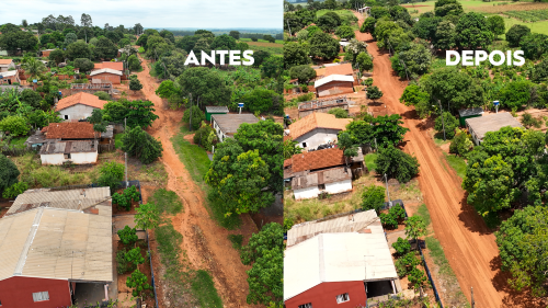 Mutirão da Prefeitura Municipal leva cuidado e transformação a São Silvestre