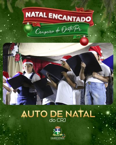 Auto de natal do CRJ - Centro de referência da Juventude Visão Jovem