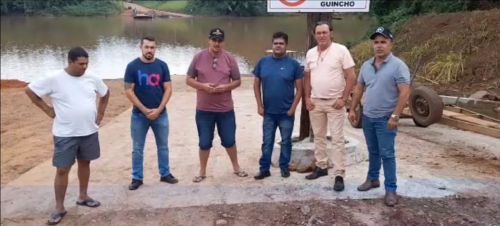 NOVA RAMPA PARA OS PESCADORES NO PORTO SÃO CARLOS (RIO IVAÍ)