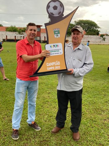 CRUZEIRO É CAMPEÃO DE CAMPEONATO DE FUTEBOL DE CAMPO EM JOAQUIM TÁVORA