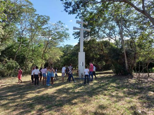 Alunos visitam o encontro das Águas (Rota Missioneira)